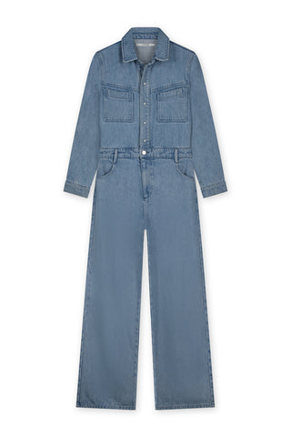 Flowy Denim Overall