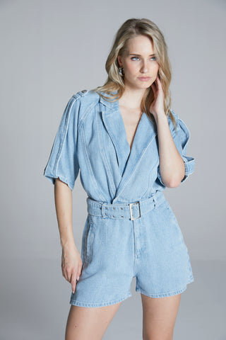 Flowy Playsuit With Details