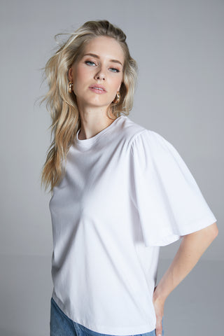 Tee With Wide Sleeves