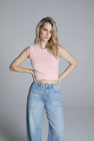 Cropped Top With Knot